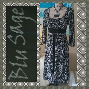 ❗2/$12 FINAL❗LIKE NEW Blu Sage Dress